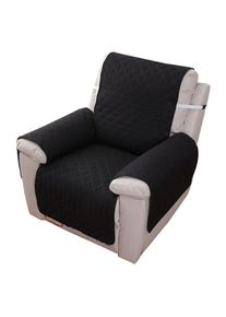 Dpzo - jamais UTILISÉ]Housse Fauteuil Relax 1 Place, Housse de Canapé Protecteur Inclinable Imperméable pour Chambre (Noir 55200)