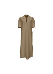 Skills & Genes jurk van Tencel™/linnen, 36 - khaki, in Modal