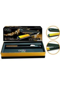 Italian Design Gold Styler Waterproof Haarglätter | gold/schwarz