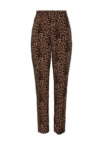 Pieces Dames Broek 'Nya' karamel / lichtbruin / zwart 36
