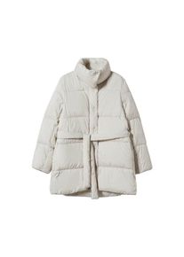 Mango Dames Wintermantel 'mousse' crème S