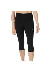 asics Womens Road High Waist Capri Tight Hardlooplegging Dames (XS |zwart)