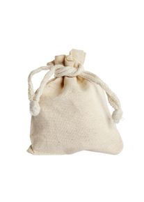 10 Cotton bags 80 x 100 mm | nature
