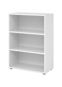 eurokraft pro Estantería, H x A 1100 x 800 mm, 2 baldas, blanco
