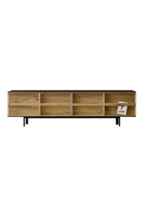 Ramblas Sideboard Large noir - Chêne vintage Miniforms