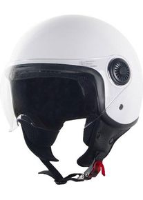 Vito Loreto, open face helmet , color: White , size: M