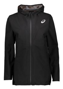 asics Regenjas zwart - 59% | Maat: S |