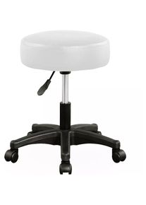 Casaria - Tabouret de Bureau Tabouret à roulettes de travail - Pivotant et réglable