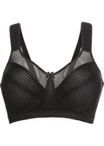 Soutien-gorge minimiseur sans armatures &agrave; bretelles rembourr&eacute;es - noir - taille 100C - bonprix