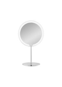 Blomus - LED Kosmetikspiegel -MODO- Farbe Edelstahl poliert, 5-fach Vergrößerung