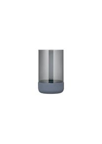 Blomus - Windlicht -CALMA- Steel Gray & Smoke Größe M (exkl. Kerze)