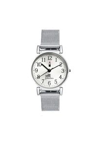 Lucardi Dames Analoog horloge zwart / zilver Onesize