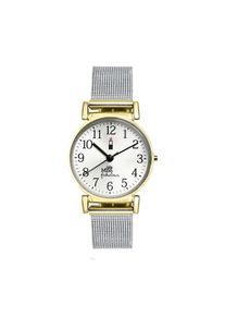 Lucardi Dames Analoog horloge 'Farbenfroh' goud / zwart / zilver / wit Onesize