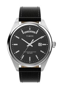 Timex Heren Analoog horloge zwart / zilver One Size