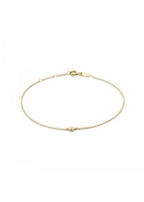 Isabel Bernard Dames Armband goud / transparant One Size