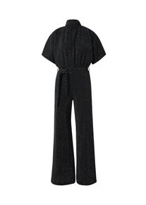 Sisters Point Dames Jumpsuit 'GIRL-JU8' zwart / zilver XL