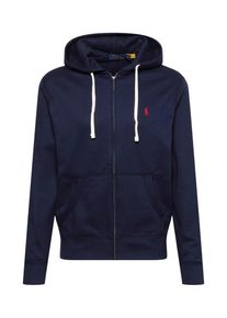Polo Ralph Lauren Heren Sweatvest donkerblauw / watermeloen rood XS