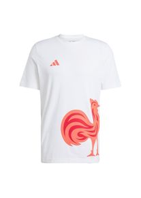 adidas Performance Heren Functioneel shirt 'France' zalm roze / rood / wit XS