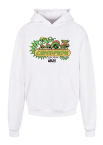 F4NT4STIC Sweatshirt 'Centipede Atari Retro Gaming Art' Herren mischfarben / weiß Größe XXXL