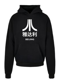 F4NT4STIC Sweatshirt 'Atari Beijing white Retro Arcade Games' Herren schwarz / weiß Größe XL