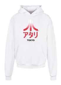 F4NT4STIC Sweatshirt 'Atari Tokyo Retro Arcade Games' Herren feuerrot / schwarz / weiß Größe XXXL