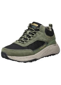 Skechers Heren Sneakers laag 'Bounder' olijfgroen / zwart 40
