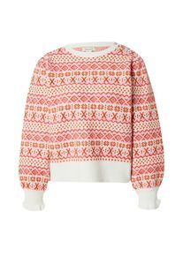 Oasis Sweter dla kobiet pomarańczowy / różowy pudrowy / biały Rozmiar XS