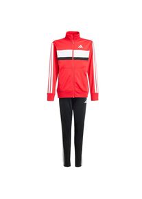 adidas Sportswear Strój treningowy 'Seasonal Essentials Tiberio' dla chłopców jasnoczerwony / czarny / biały Rozmiar 128