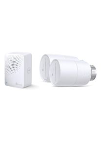 TP-LINK KE100 KIT - Starter-Set met 2 Radiatorthermostaten & Bridge