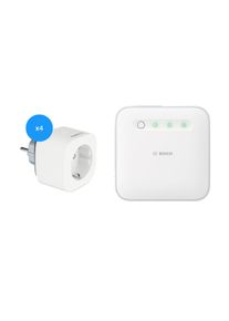 BOSCH SMART HOME Slimme Stekker Compact 4-pack + Controller II