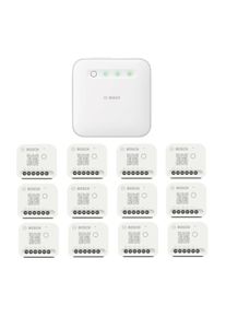 BOSCH SMART HOME Controller II + Licht-/rolluikbesturing II 12-pack