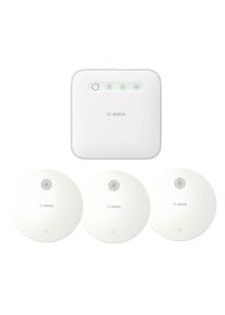 BOSCH SMART HOME Controller II + Rookmelder II 3-pack