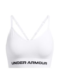 Under Armour Sport-BH 'Vanish' Damen weiß Größe XS Logoprint