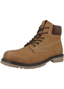 Wrangler Bottines &agrave; lacets 'Arch High' Homme marron taille 45