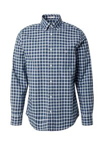 Gant Heren Overhemd 'CLASSIC' blauw / lichtgroen / wit M