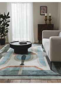 benuta Pop Dywan Mara wielobarwno-niebieski 80x150 cm