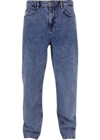 Karl Kani, Mænd, Jeans ' KMI-PL063-091-11 KK Retro Baggy Workwear Denim ', Blue Denim, Størrelse 28