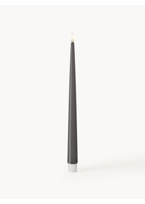 Handgjorda LED-Stavljus Real Flame, H 28 cm, 2st