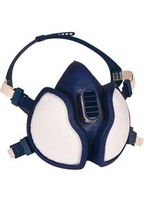 Demi-masque filtrant FFABEK1P3RD série 4000 3M 4279 - Bleu foncé - Taille unique