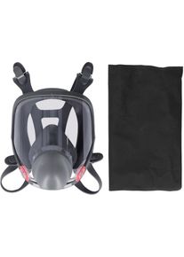 Respirateur intégral réutilisable, couverture faciale confortable, protection en Silicone pour le travail du bois - Jeffergarden