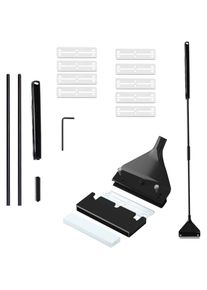 Algues Grattoir, Nettoyeur de Grattoir Algues, Aquarium Scraper, Racloir pour Aquarium Nettoyeurs d'Algues, Rasoir de Nettoyage Aquarium, Algues