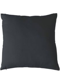 Homemaison - Coussin uni et déhoussable Gris Foncé 50x50 cm