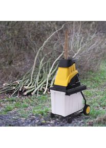 Senderpick - 45L Broyeur de jardin électrique Broyeur à couteaux Broyeur de branches 2500W