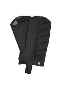 HKM Chaps, Riding Chaps, Imitation Nubuck, with Elasticated Insert
