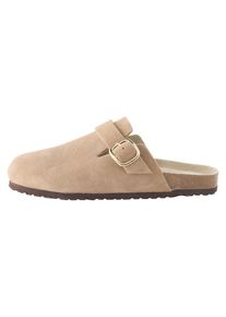 next Clogs Damen beige Größe 38 Unifarben