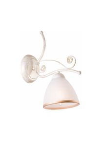Nástenná lampa RETRO II 1xE27/60W/230V biela patina
