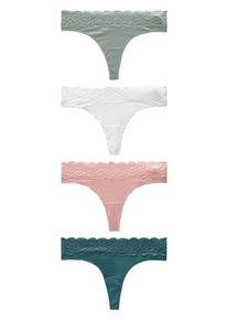 next Dames String nude / pastelgroen / donkergroen / wit L