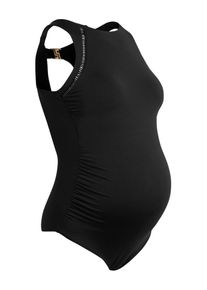 next Dames Badpak zwart / zilver XS