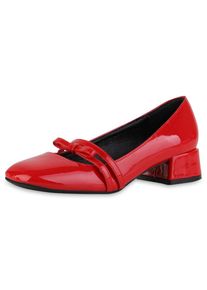 VAN HILL Ballerina ' Eleanor ' Damen rot Größe 36