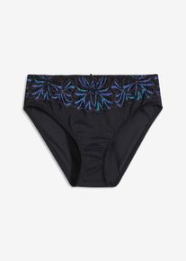 Maxislip met lurex - zwart - maat 56/58 (3XL) - bonprix